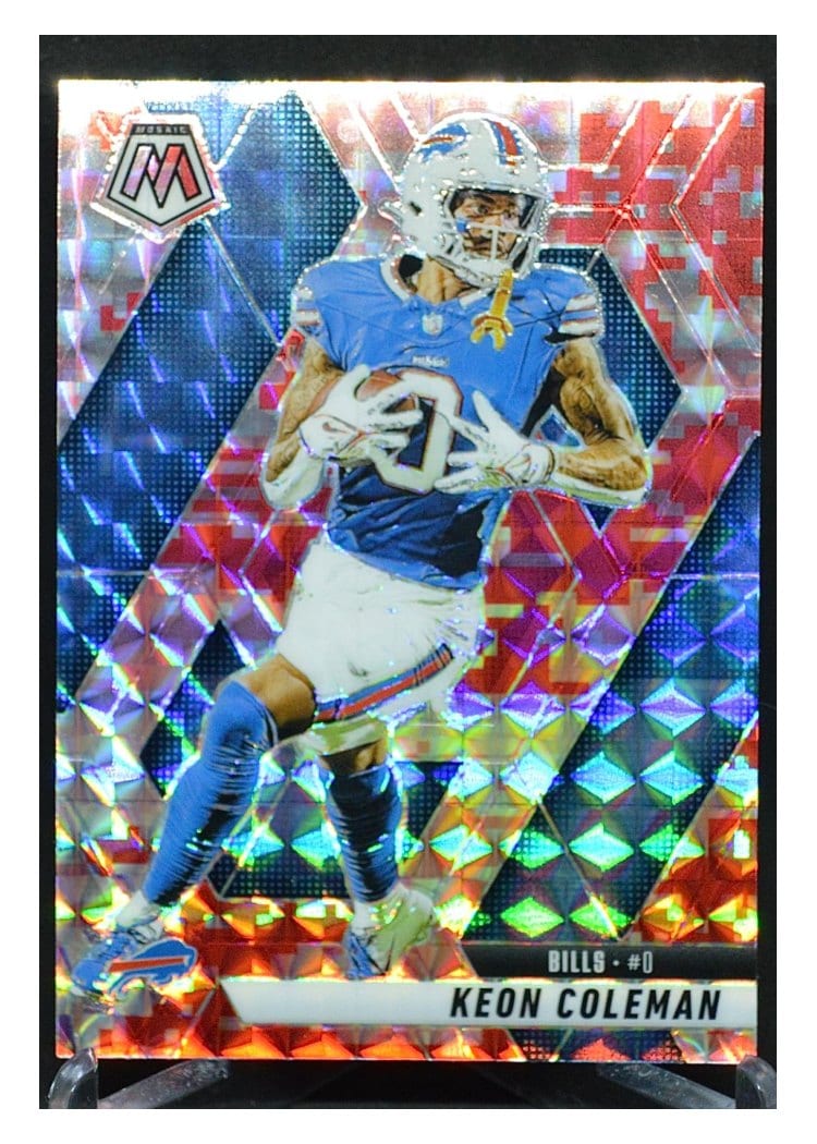 2025 Panini Mosaic Base Set Keon Coleman #146 card