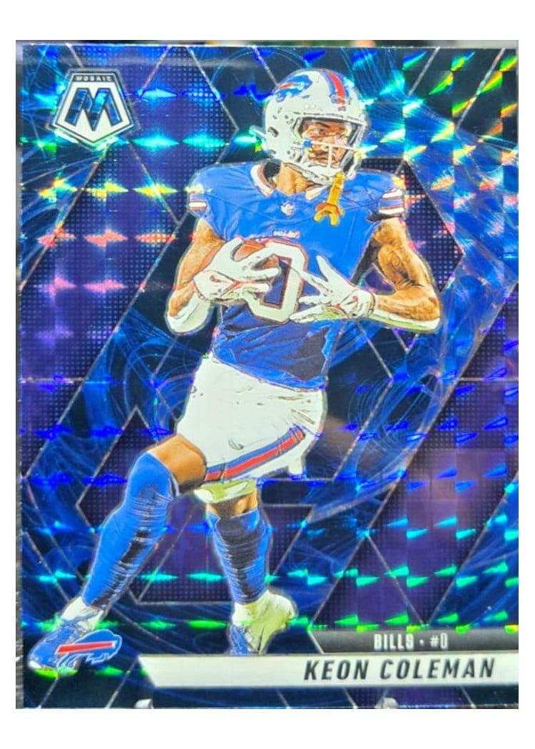 2025 Panini Mosaic Base Set Keon Coleman #146 card