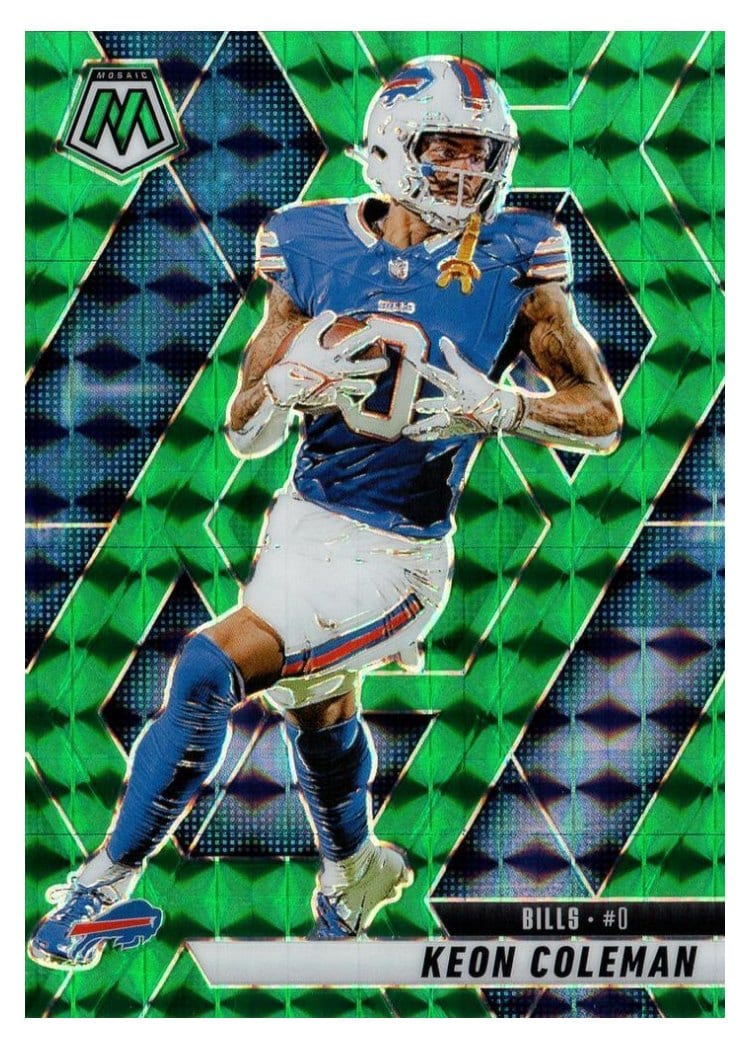 2025 Panini Mosaic Base Set Keon Coleman #146 card