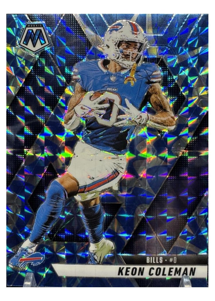 2025 Panini Mosaic Base Set Keon Coleman #146 card