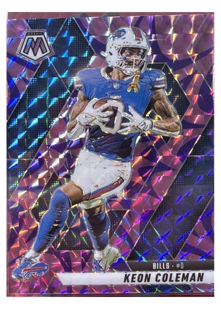 2025 Panini Mosaic Base Set Keon Coleman #146 card