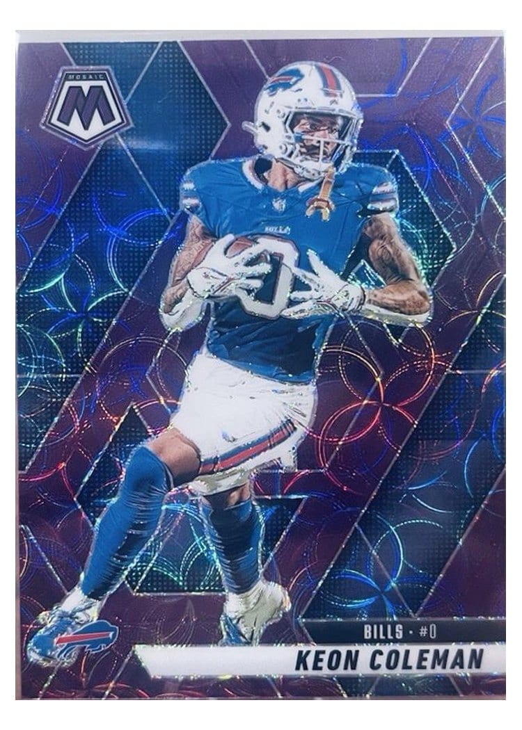 2025 Panini Mosaic Base Set Keon Coleman #146 card