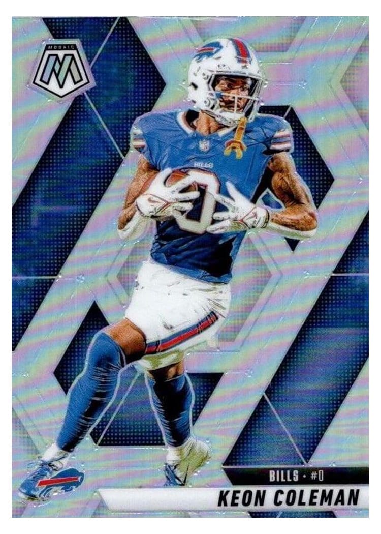 2025 Panini Mosaic Base Set Keon Coleman #146 card