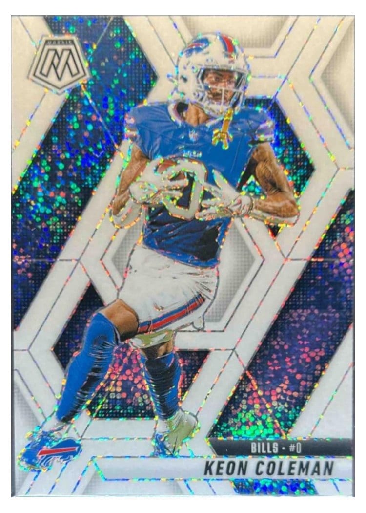 2025 Panini Mosaic Base Set Keon Coleman #146 card