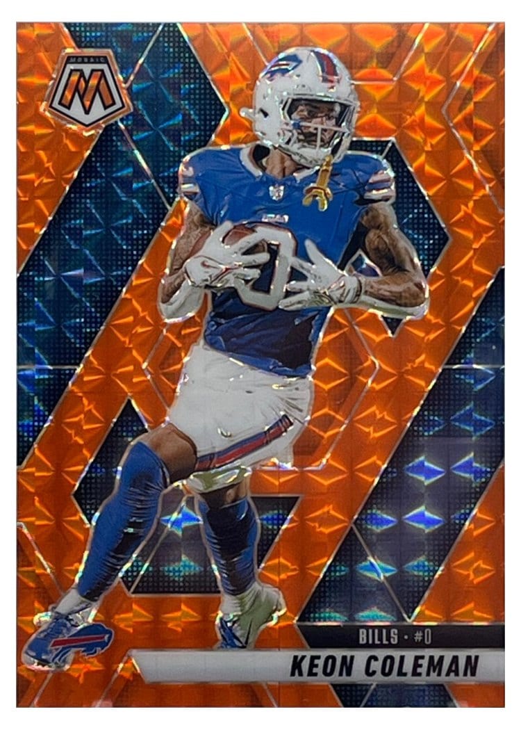 2025 Panini Mosaic Base Set Keon Coleman #146 card