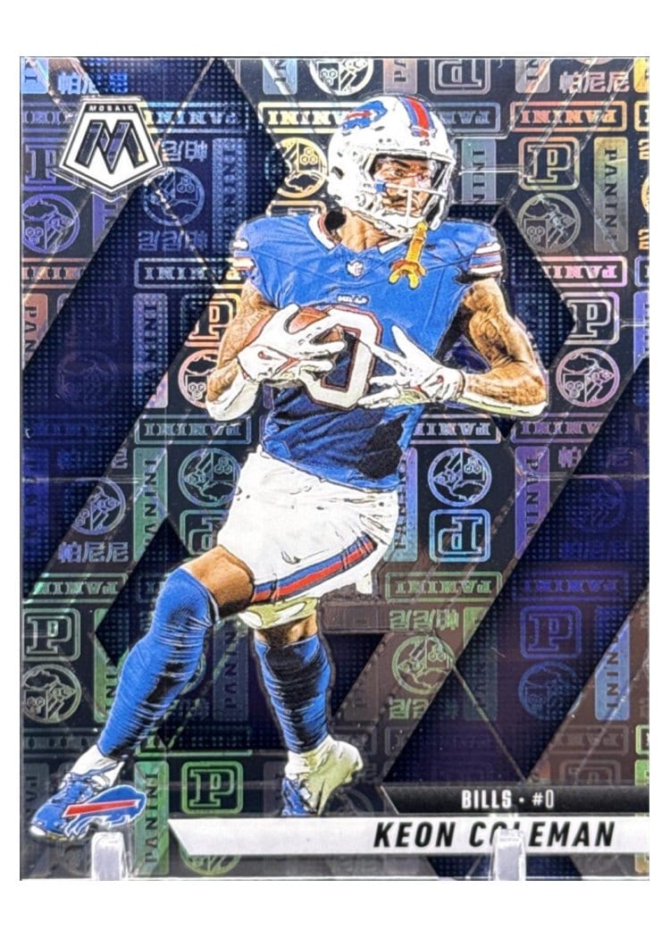 2025 Panini Mosaic Base Set Keon Coleman #146 card