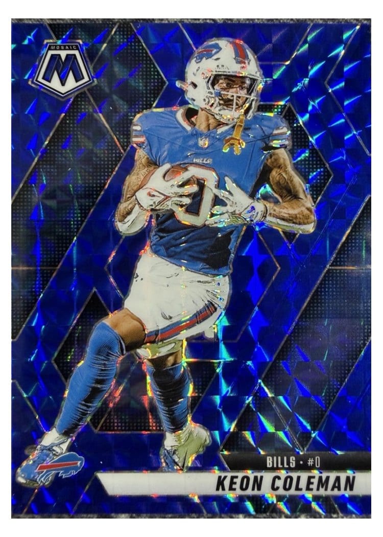 2025 Panini Mosaic Base Set Keon Coleman #146 card