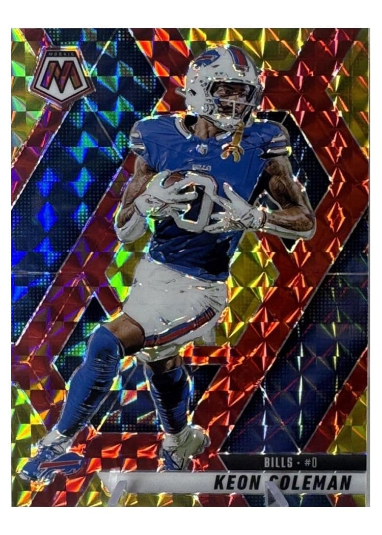 2025 Panini Mosaic Base Set Keon Coleman #146 card