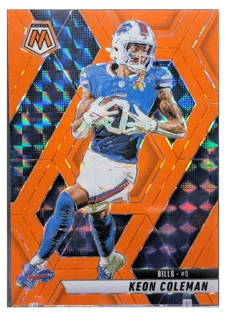 2025 Panini Mosaic Base Set Keon Coleman #146 card