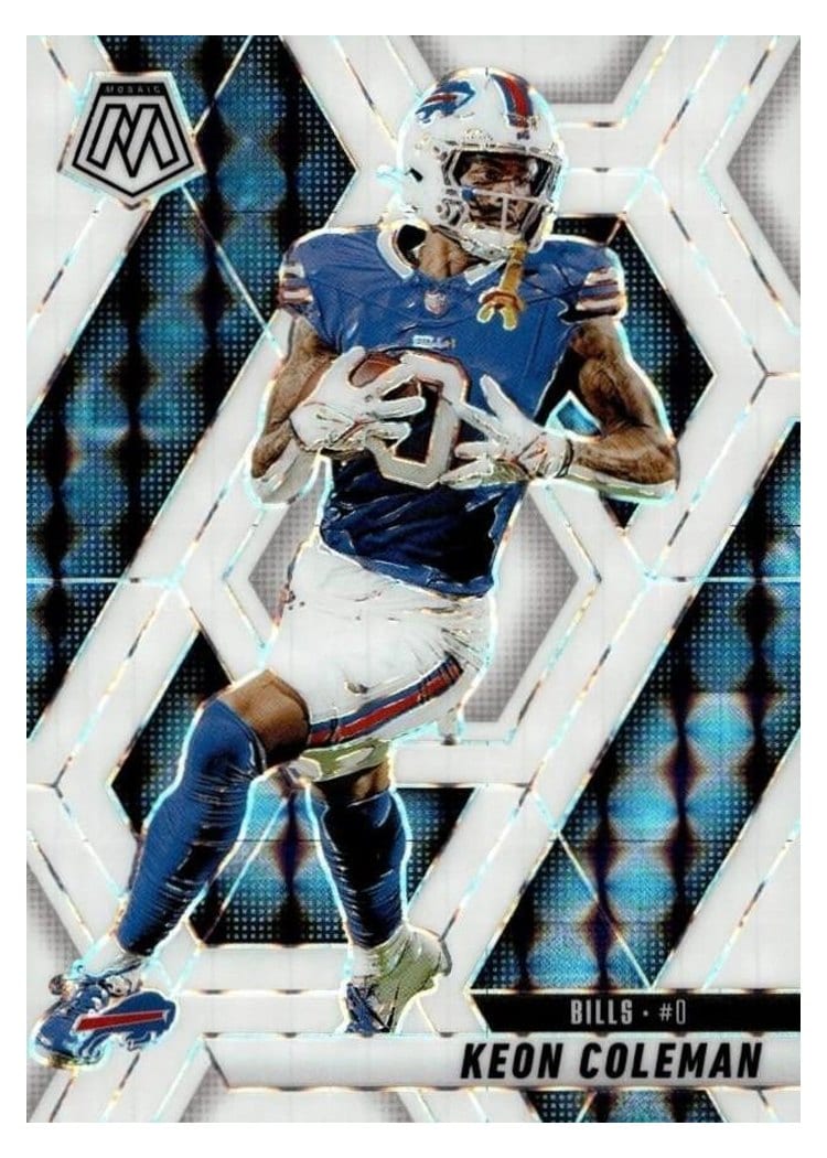 2025 Panini Mosaic Base Set Keon Coleman #146 card