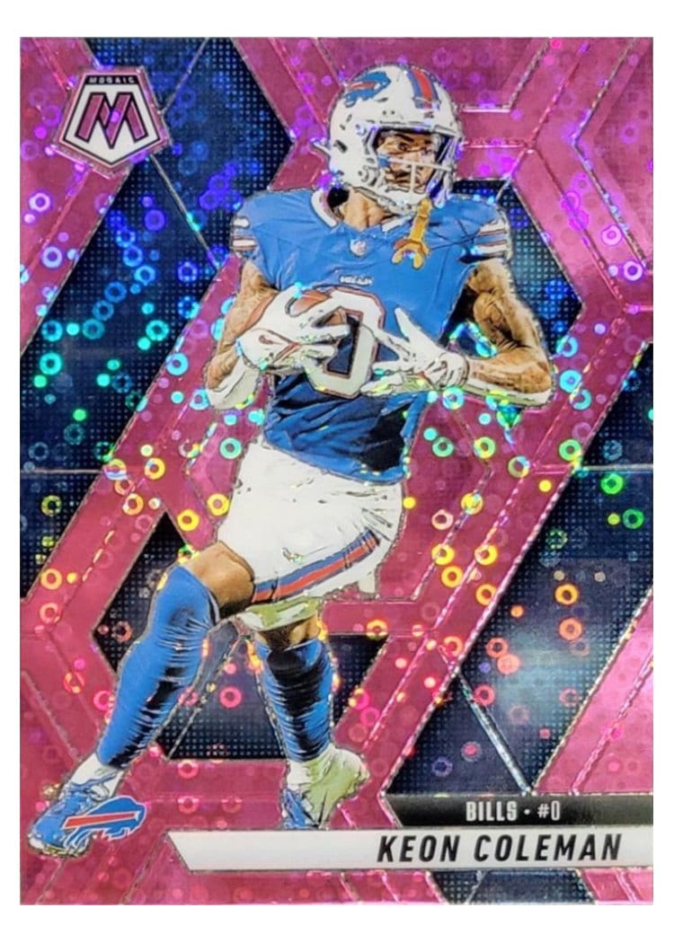 2025 Panini Mosaic Base Set Keon Coleman #146 card
