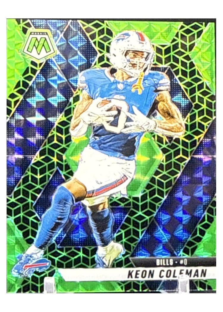 2025 Panini Mosaic Base Set Keon Coleman #146 card