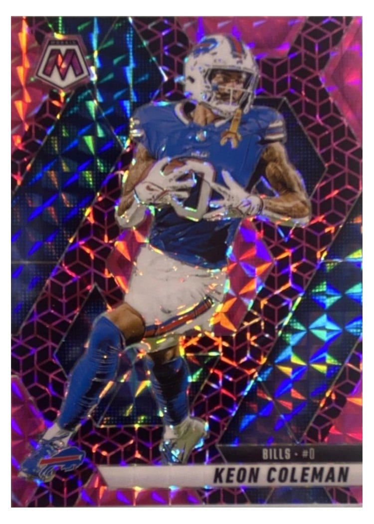 2025 Panini Mosaic Base Set Keon Coleman #146 card