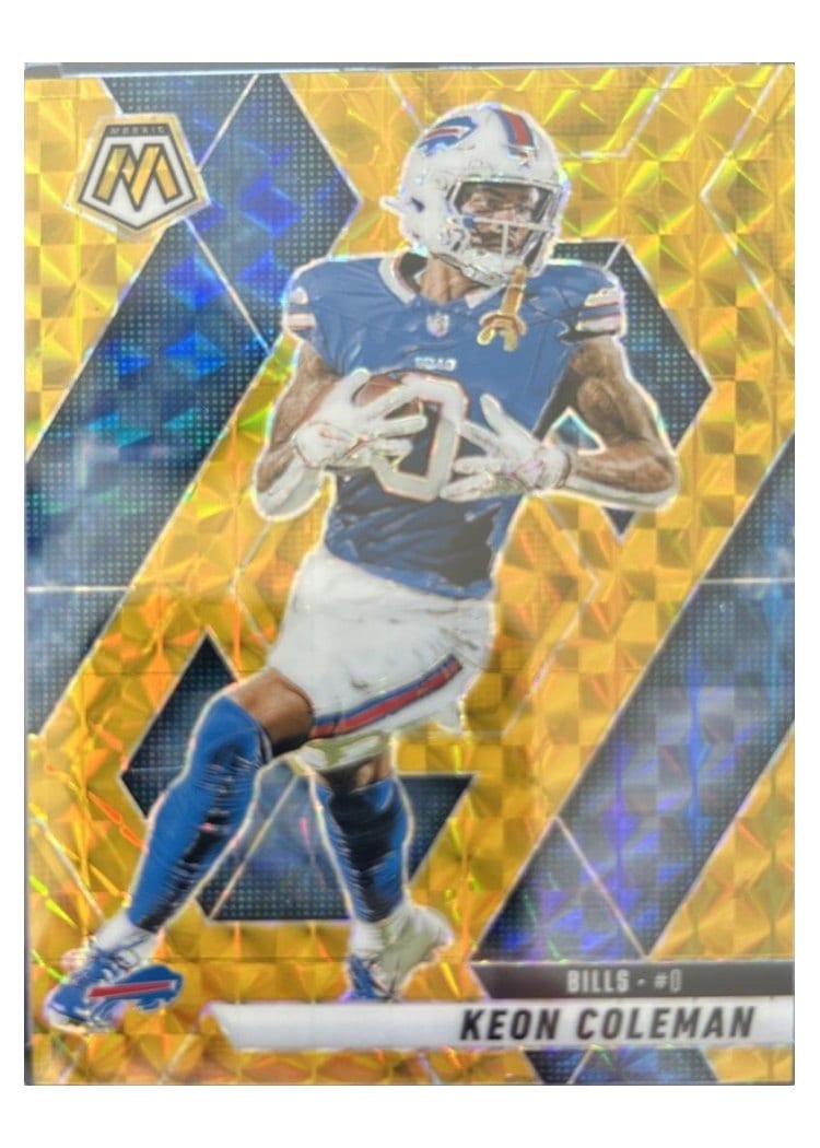 2025 Panini Mosaic Base Set Keon Coleman #146 card