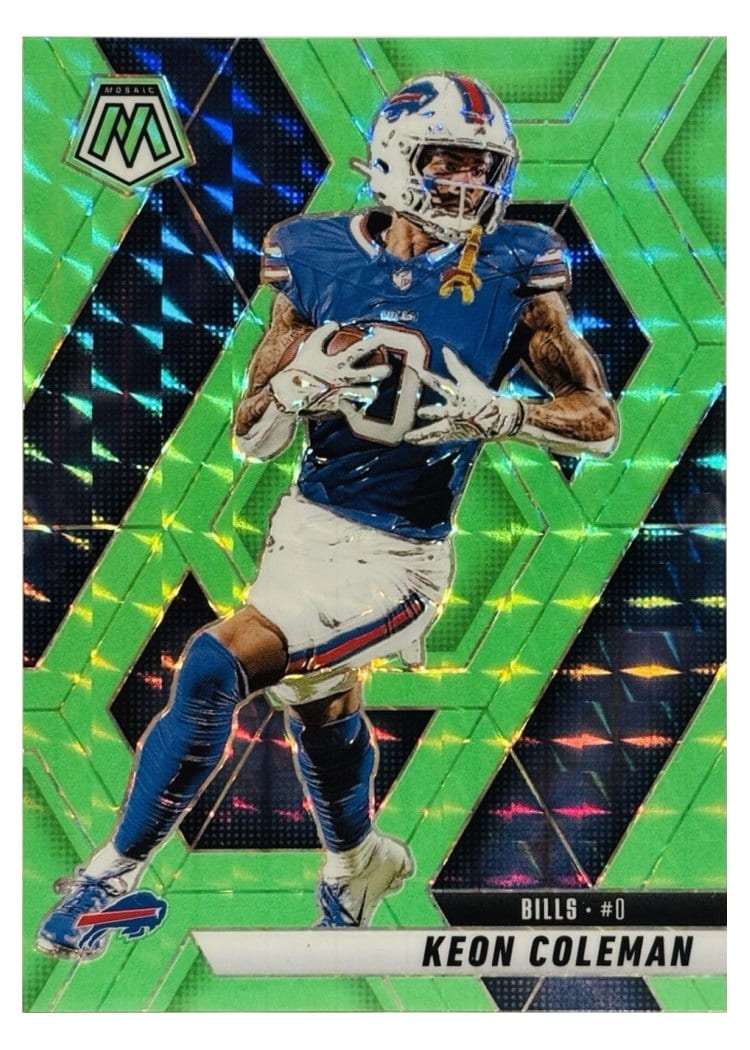2025 Panini Mosaic Base Set Keon Coleman #146 card