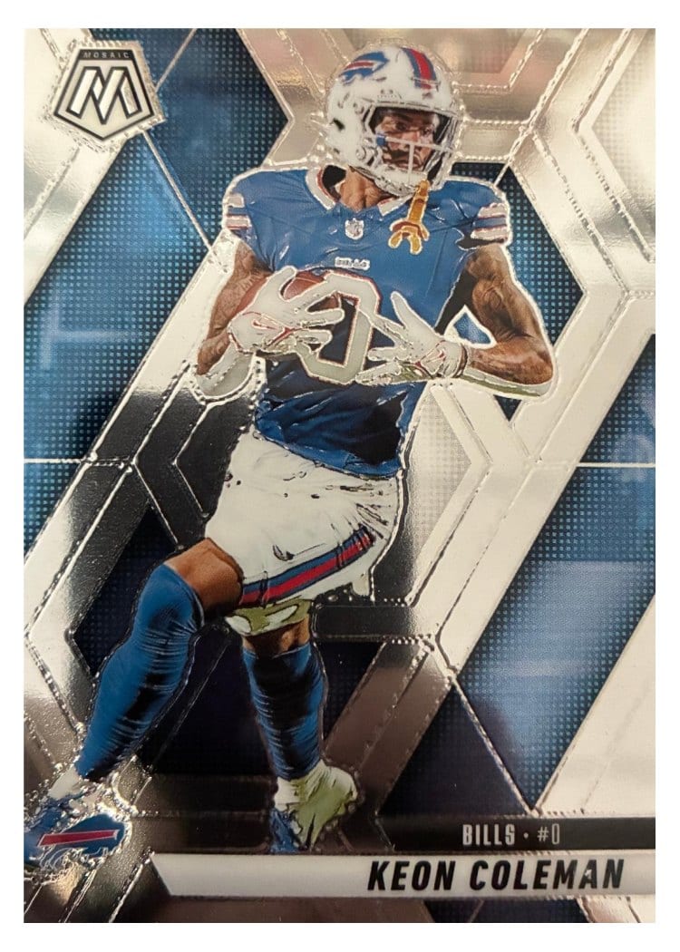 2025 Panini Mosaic Base Set Keon Coleman #146 card
