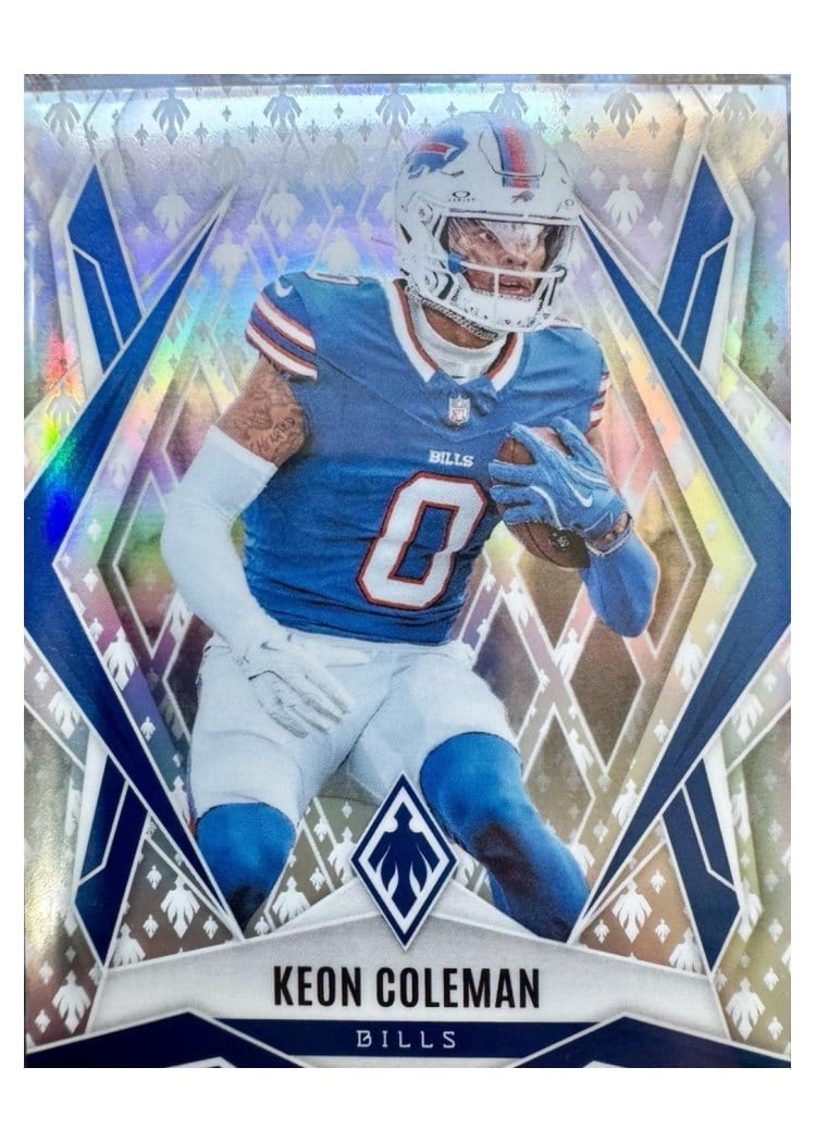 2025 Panini Phoenix Base Set Keon Coleman Phoenix #25 card