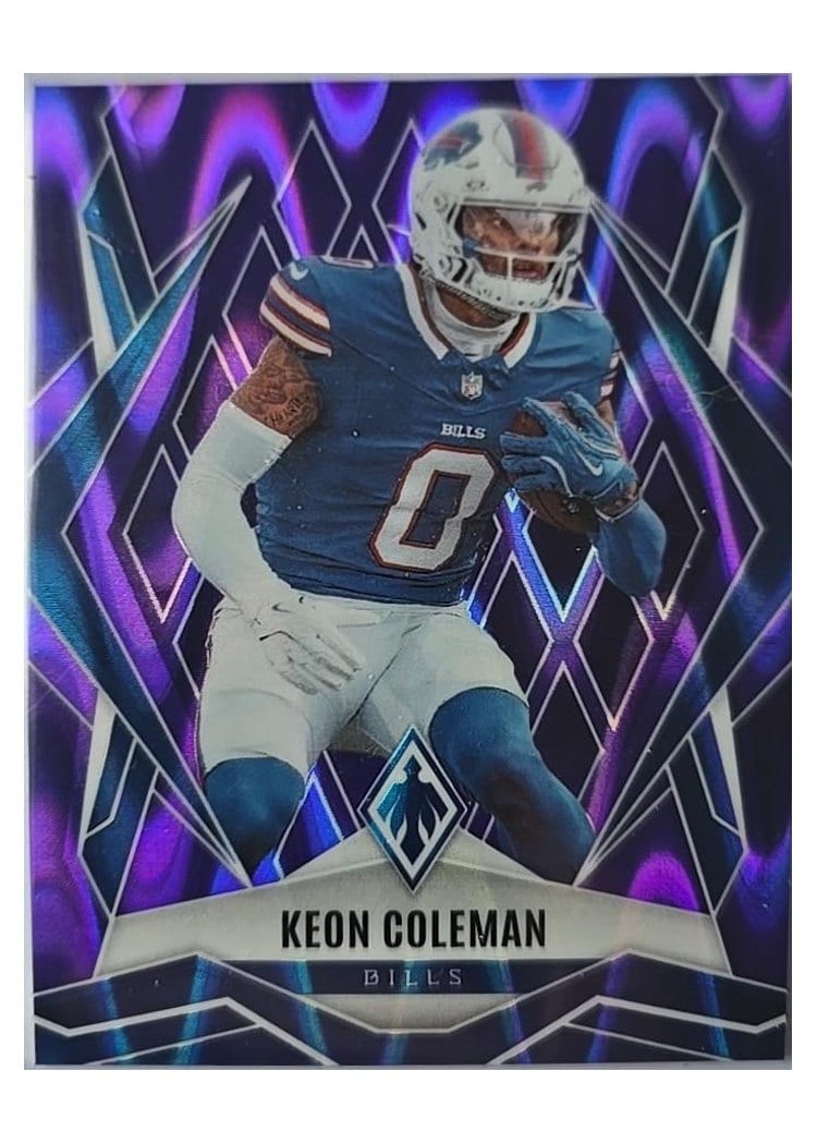 2025 Panini Phoenix Base Set Keon Coleman #25 card