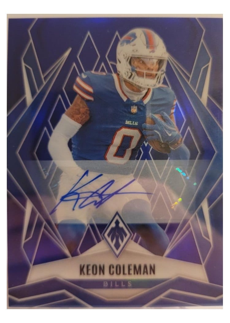 2025 Panini Phoenix Base Set Keon Coleman #25 card