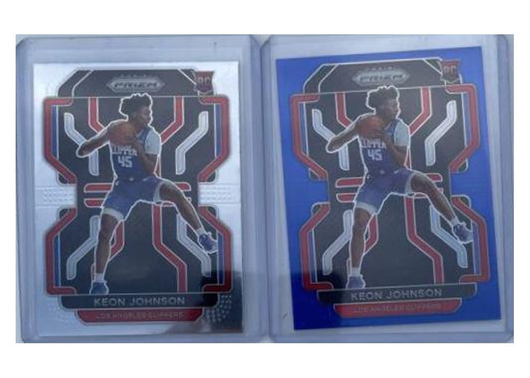 2021-22 Panini Prizm Base Set Keon Johnson #326 card