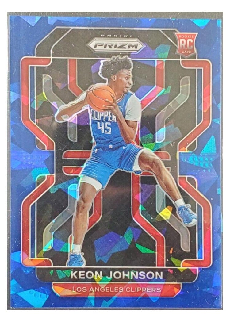 2021-22 Panini Prizm Base Set Keon Johnson #326 card