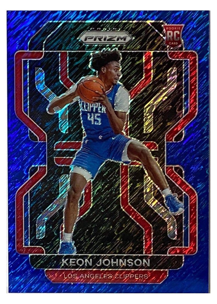 2021-22 Panini Prizm Base Set Keon Johnson #326 card