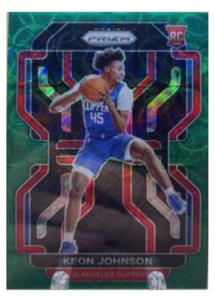 2021-22 Panini Prizm Base Set Keon Johnson #326 card