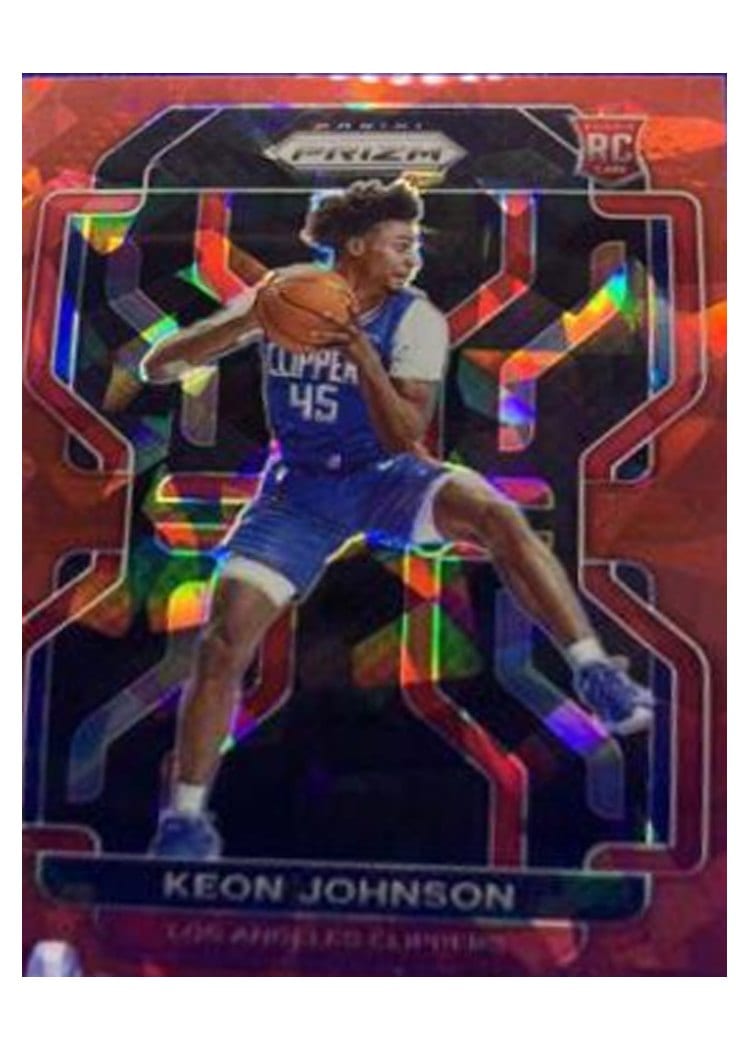 2021-22 Panini Prizm Base Set Keon Johnson #326 card