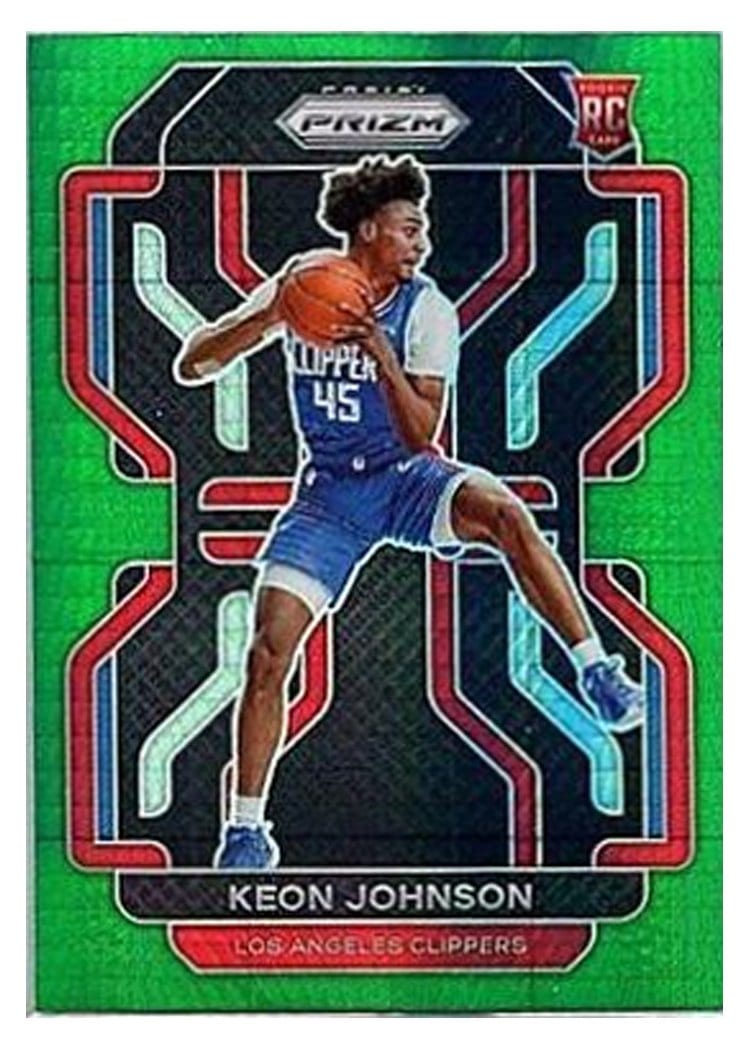 2021-22 Panini Prizm Base Set Keon Johnson #326 card