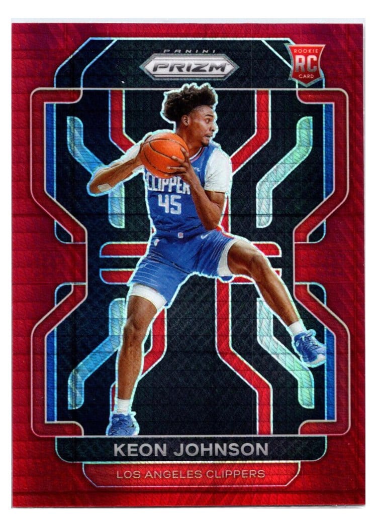 2021-22 Panini Prizm Base Set Keon Johnson #326 card
