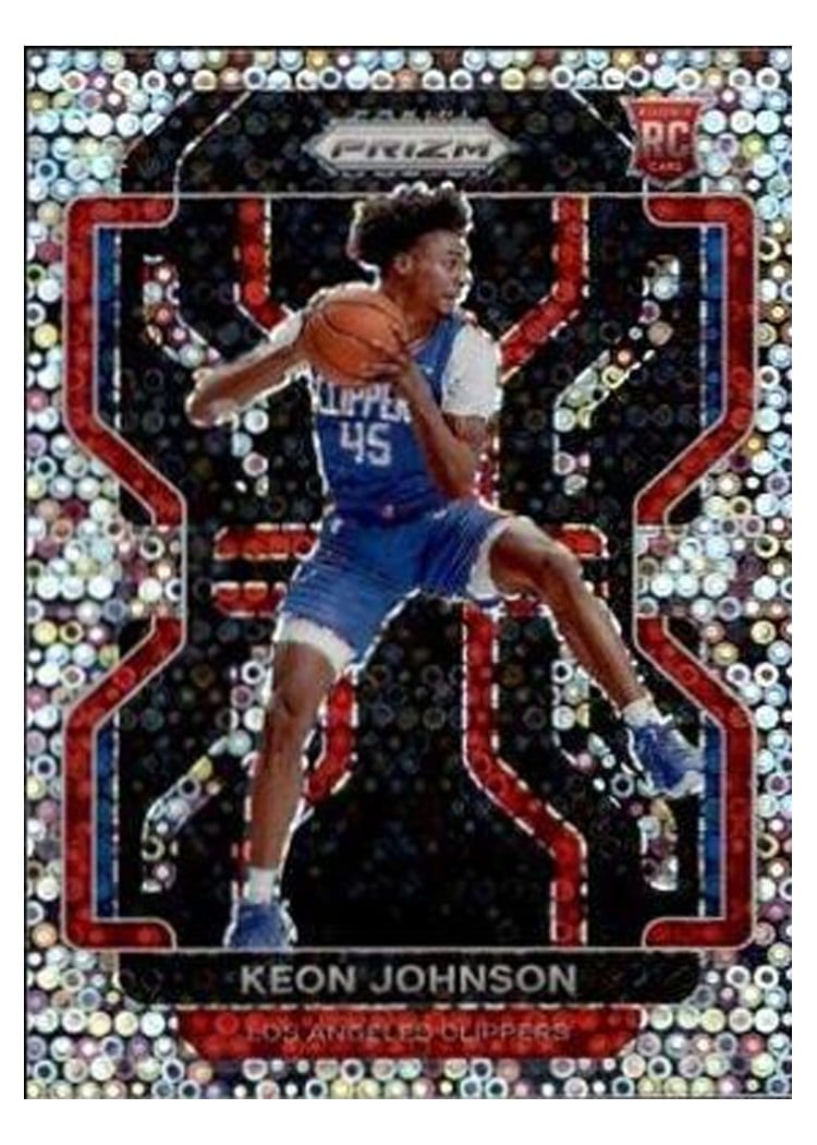 2021-22 Panini Prizm Base Set Keon Johnson #326 card