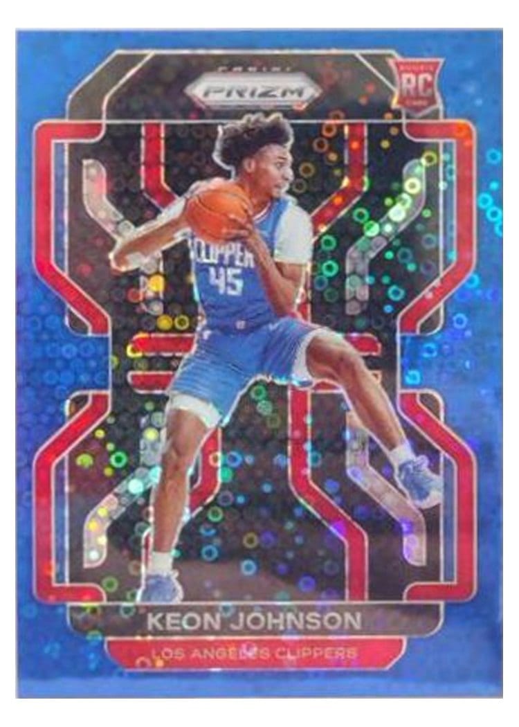 2021-22 Panini Prizm Base Set Keon Johnson #326 card