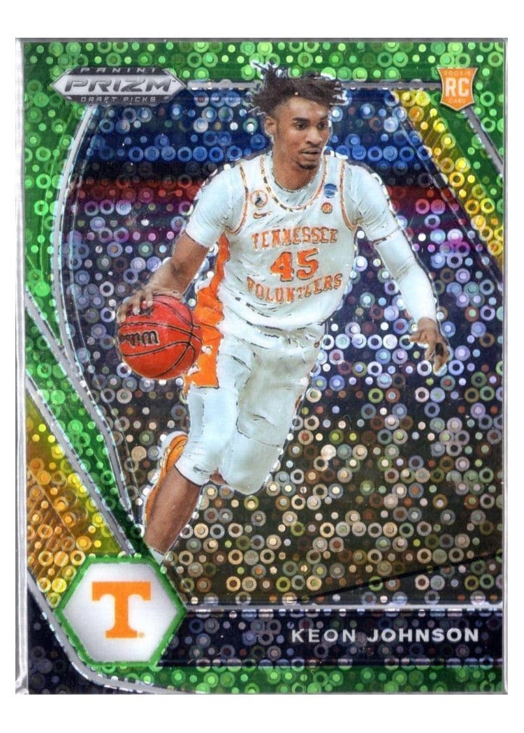 2021-22 Panini Prizm Base Set Keon Johnson #326 card