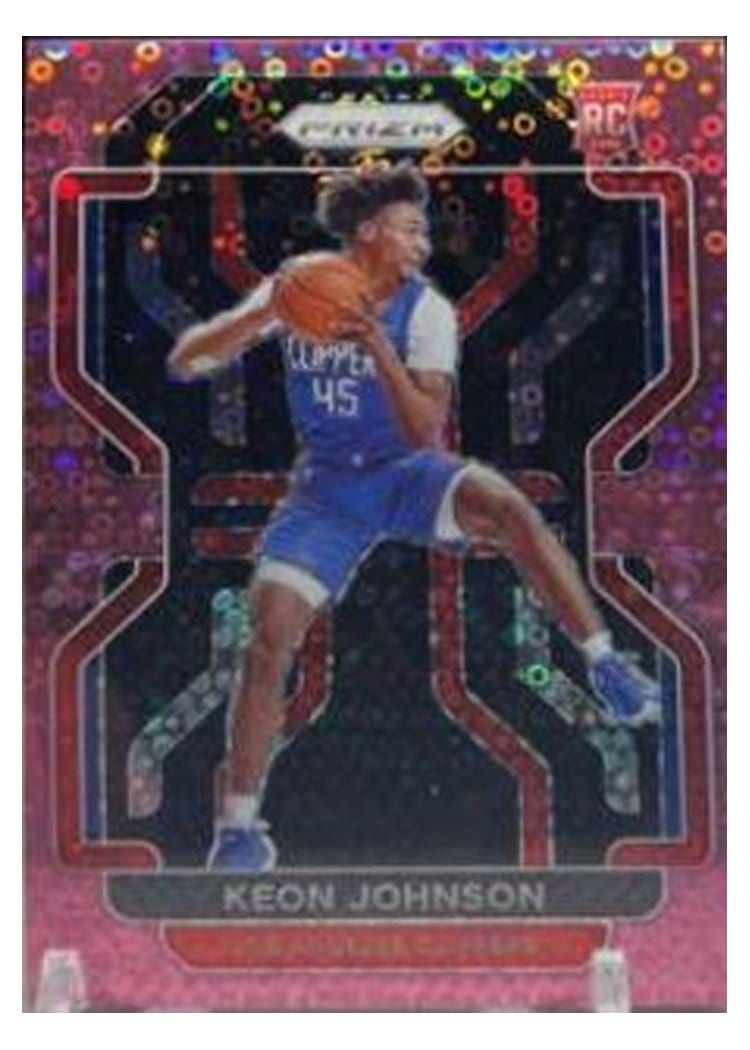 2021-22 Panini Prizm Base Set Keon Johnson #326 card
