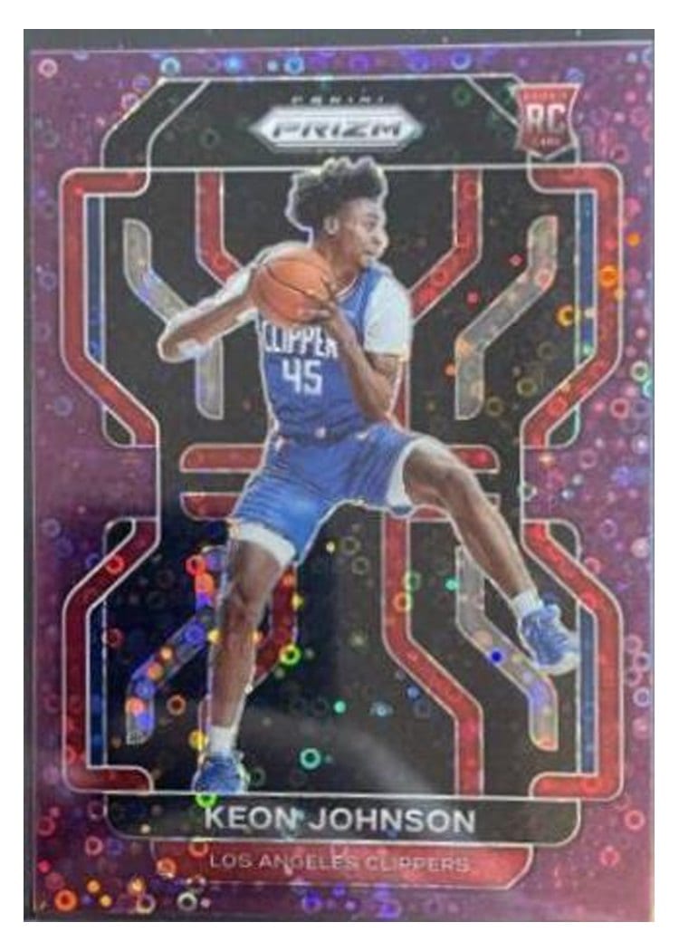 2021-22 Panini Prizm Base Set Keon Johnson #326 card