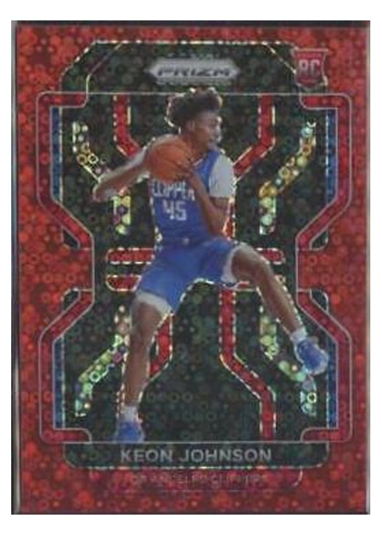 2021-22 Panini Prizm Base Set Keon Johnson #326 card
