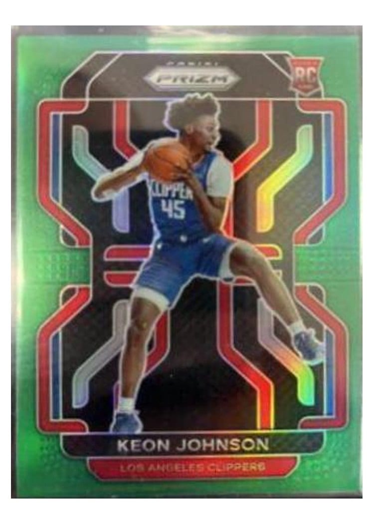 2021-22 Panini Prizm Base Set Keon Johnson #326 card