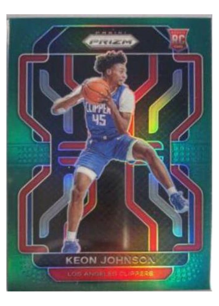2021-22 Panini Prizm Base Set Keon Johnson #326 card