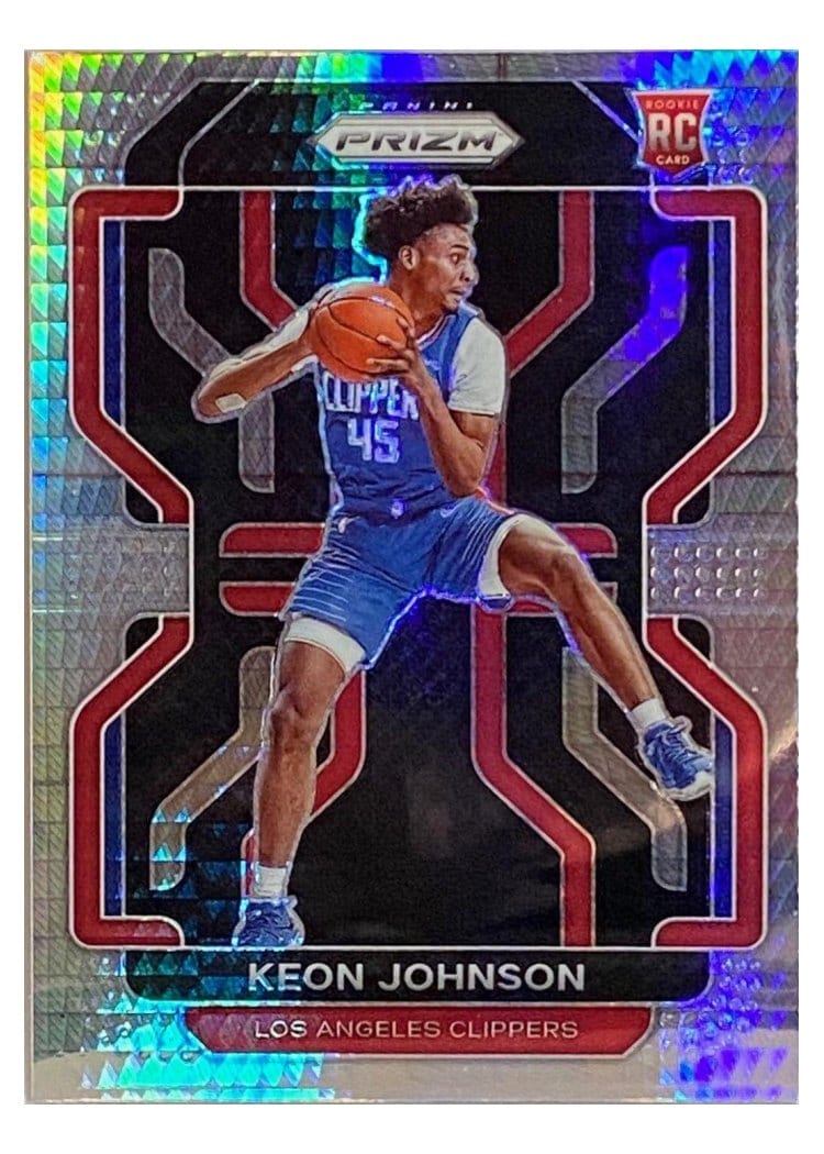 2021-22 Panini Prizm Base Set Keon Johnson #326 card