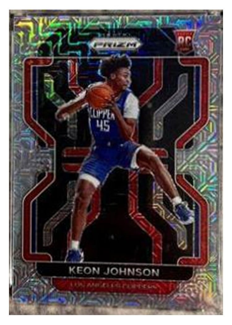 2021-22 Panini Prizm Base Set Keon Johnson #326 card