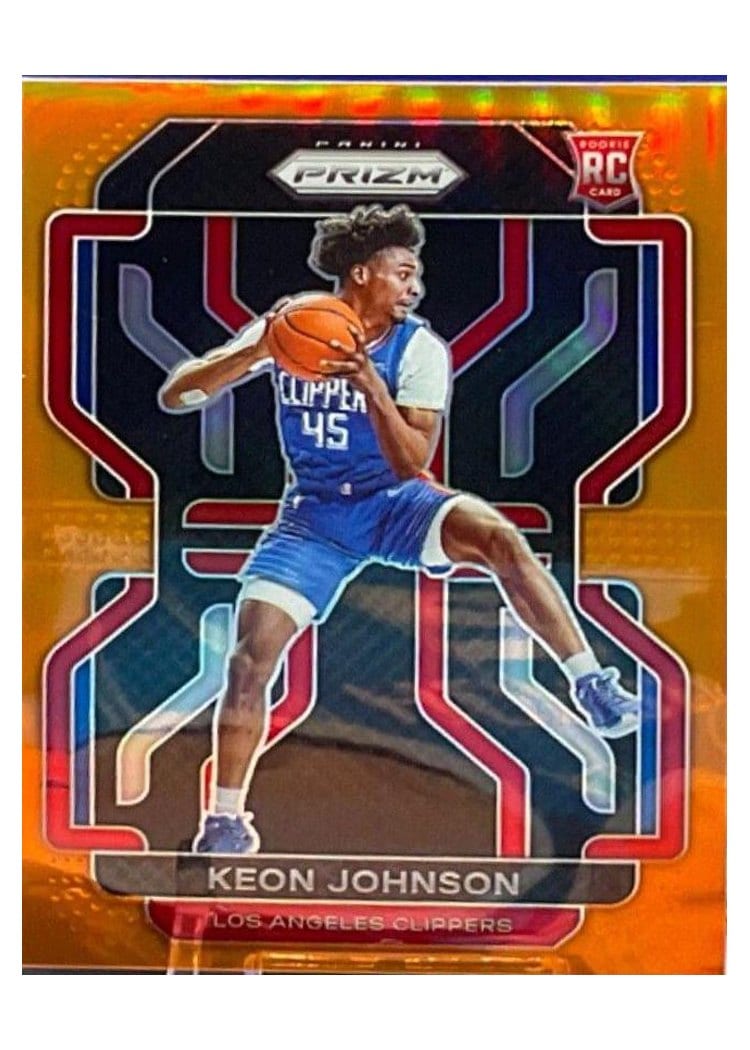 2021-22 Panini Prizm Base Set Keon Johnson #326 card