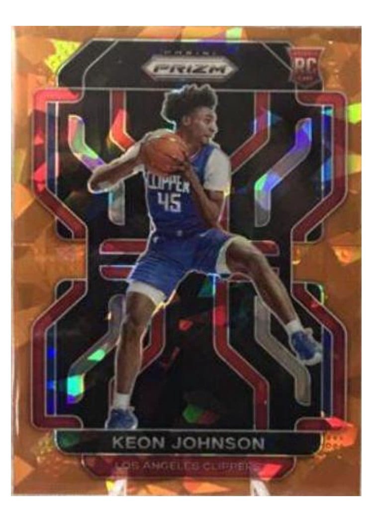 2021-22 Panini Prizm Base Set Keon Johnson #326 card