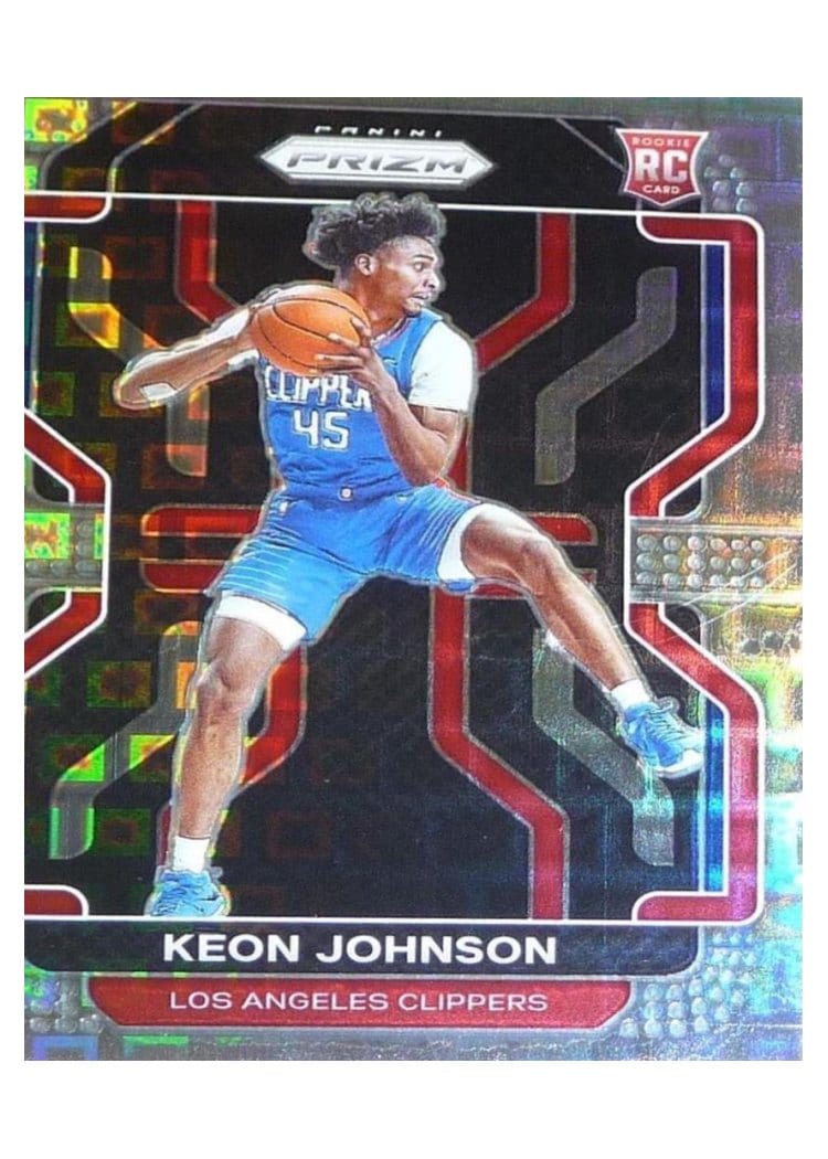 2021-22 Panini Prizm Base Set Keon Johnson #326 card