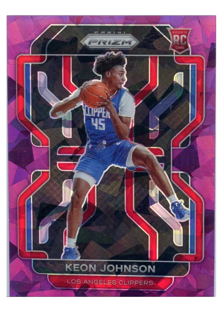 2021-22 Panini Prizm Base Set Keon Johnson #326 card