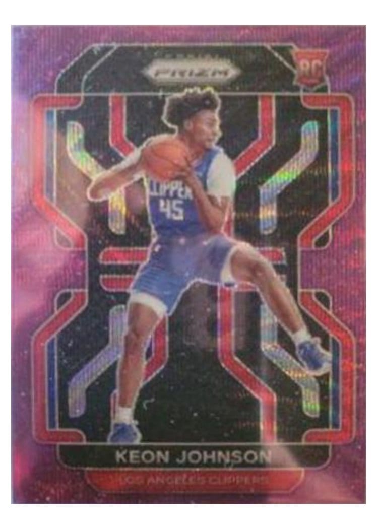 2021-22 Panini Prizm Base Set Keon Johnson #326 card