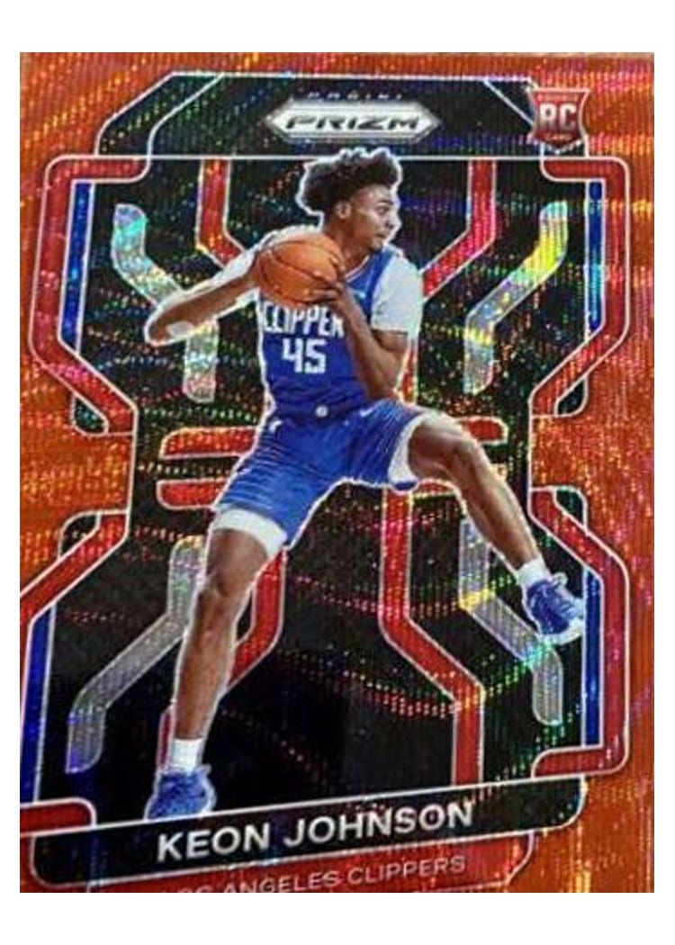 2021-22 Panini Prizm Base Set Keon Johnson #326 card