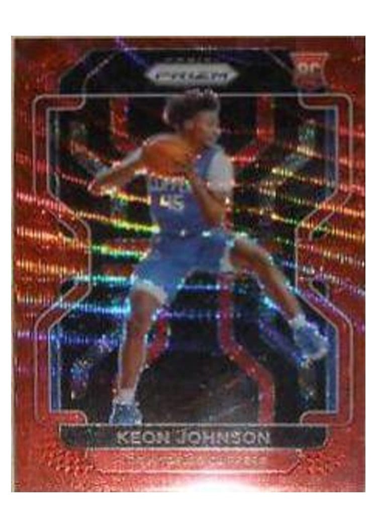 2021-22 Panini Prizm Base Set Keon Johnson #326 card