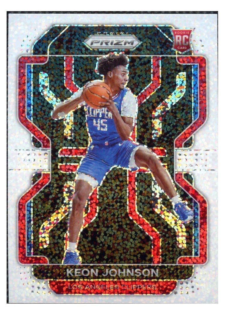 2021-22 Panini Prizm Base Set Keon Johnson #326 card