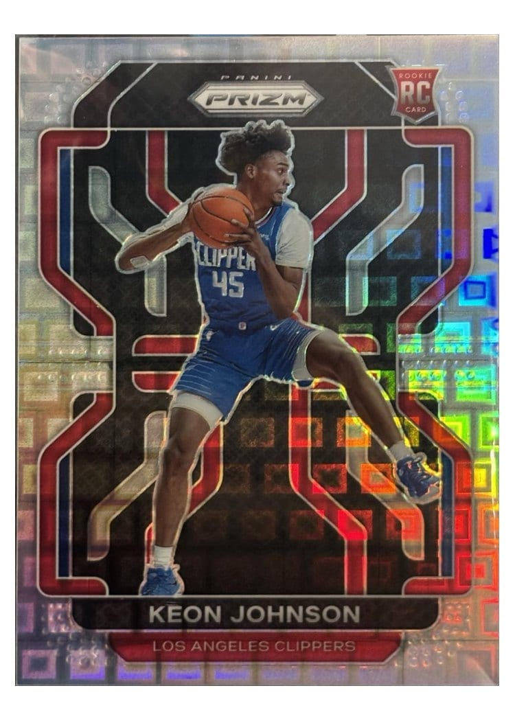 2021-22 Panini Prizm Base Set Keon Johnson #326 card