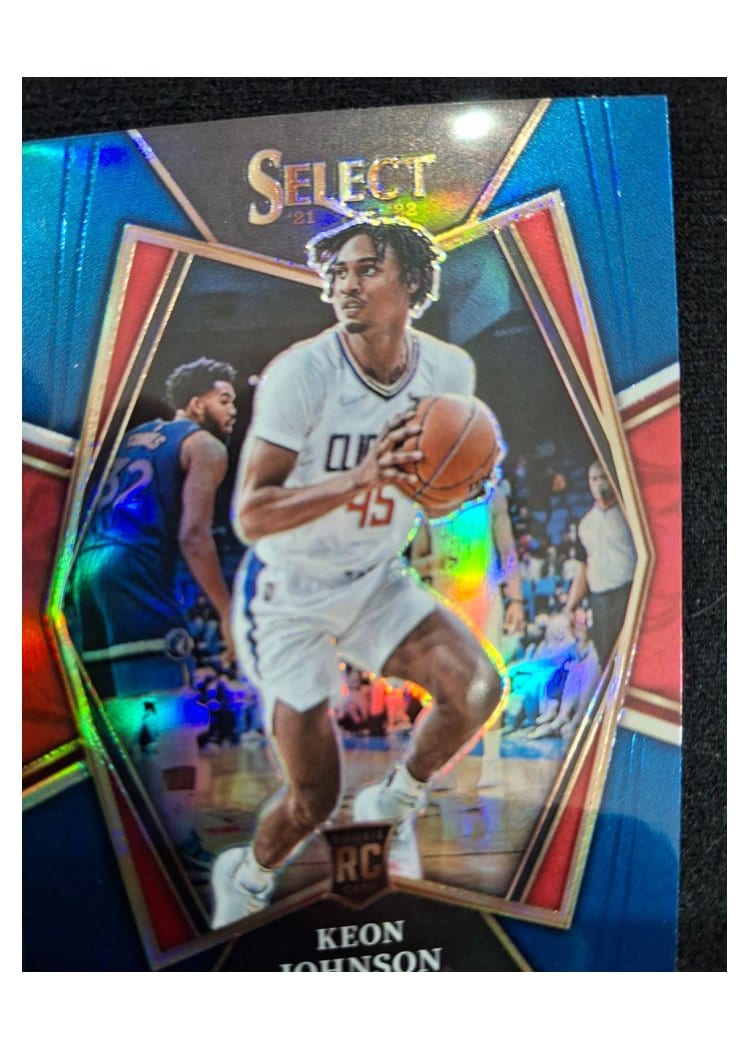 2021-22 Panini Select Base Set Keon Johnson #115 card